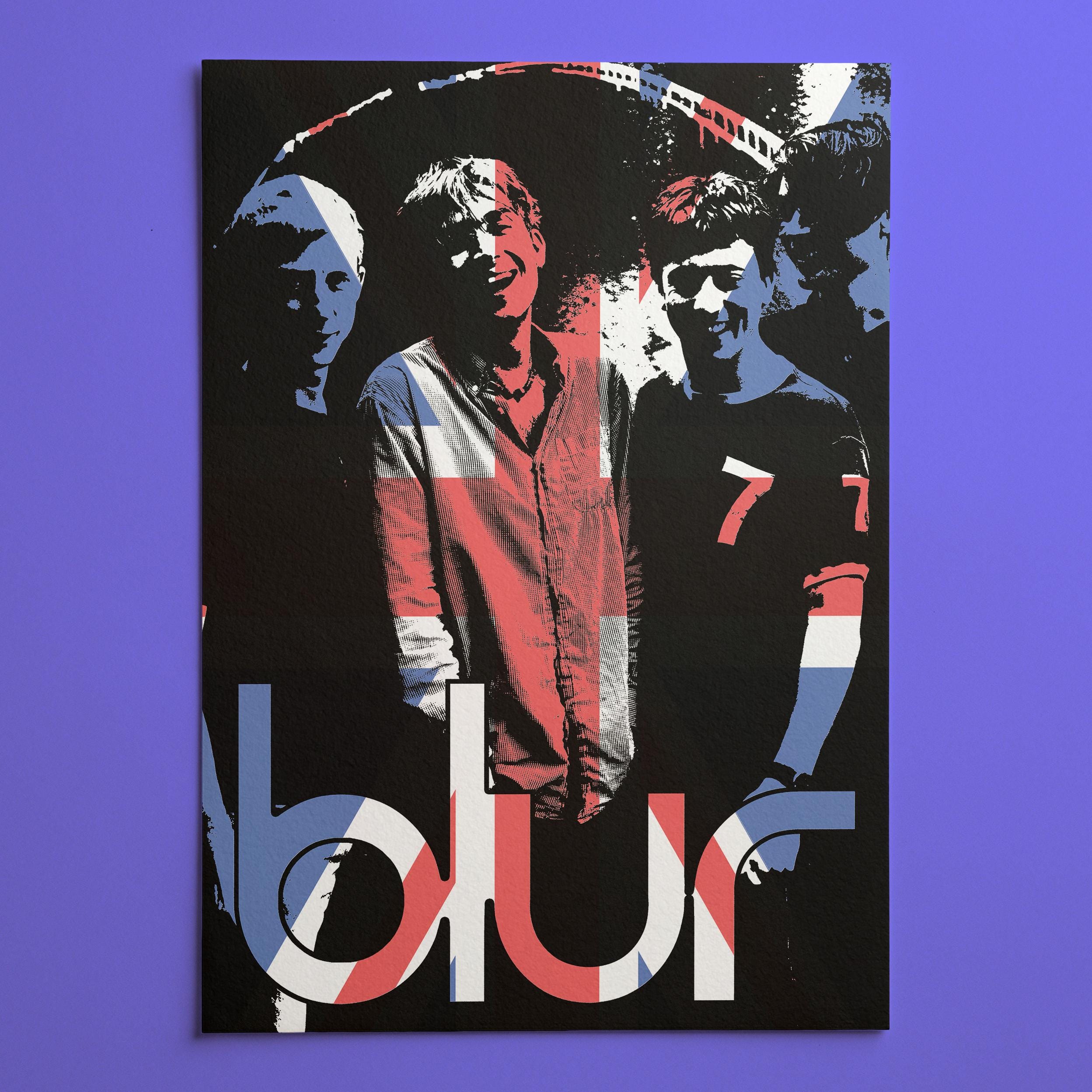 Blur Band Poster - Etsy