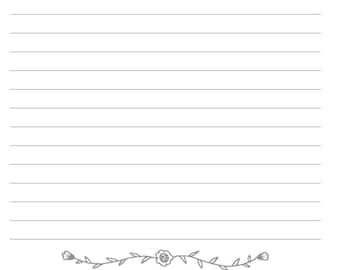 BOTTOM VINES 6mm lined full page with HEADER Supernote Nomad A6X2 Template.