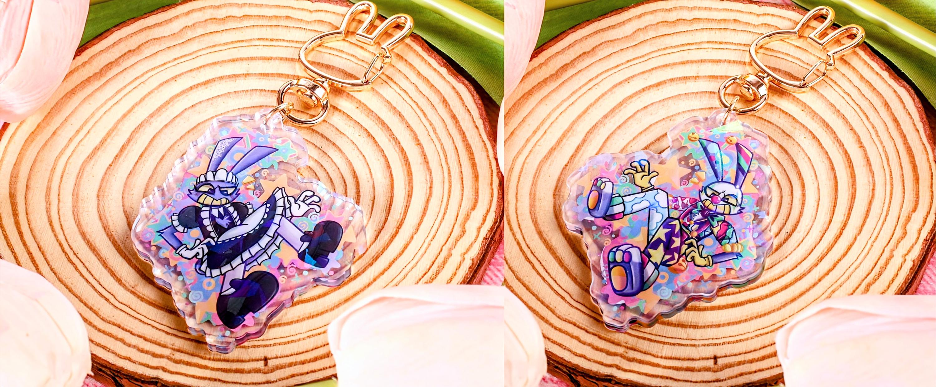 TADC Jax Clown/jax Maid Double Sided Different Design Acrylic