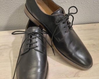 Men's 9.5 black Aldo dress shoes