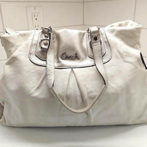 Ivory Vintage Coach - Etsy