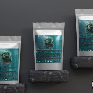 Skincare Labels, Cosmetic Labels, Product Labels, Pouch Labels, Editable Template, Canva template, Bath salt, Unique label, DYI label, Scrub