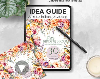Design it with Tammie Gibbs&#39; Etsy Listing Photo Template for Digital Products | Thumbnails, Video, Watermark, Image Guide
