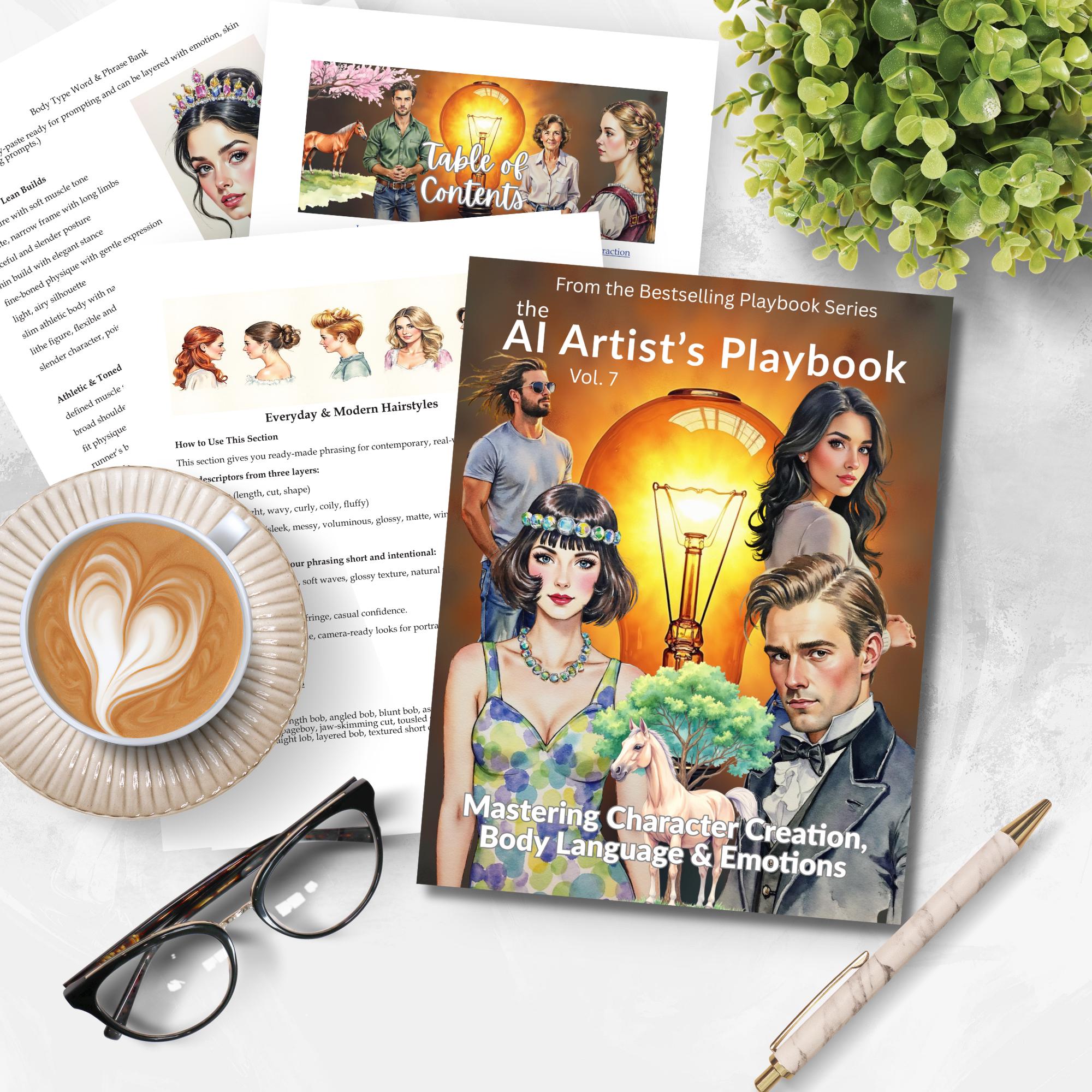 Playbook Reference Guide The AI Artist’s Playbook Mastering Character Creation, Body Language ...