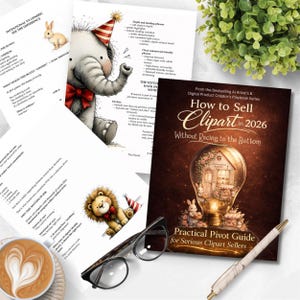 Hur man säljer clipart år 2026 | Etsy säljguide för digitala produkter | Clipart-prissättning och paketstrategi bild 2
