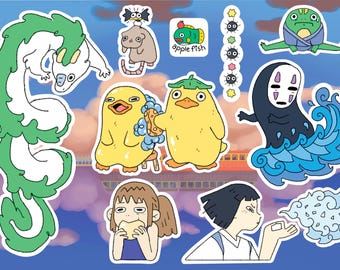 Spirited Away Sticker Sheet