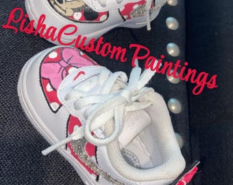 Zapatillas Air Force 1 personalizadas de Minnie Mouse