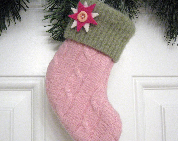 Mini Christmas Stocking Tree Ornament Silverware Holder Etsy