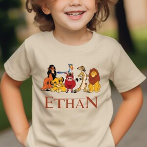 The Lion King and Friends Kids Shirt, Disney Simba Lion King Kids Gift, Disneyland Animal Kingdom Tee, Disney Safari Sweater, Safari T-shirt