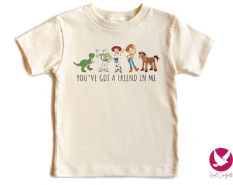 You've Got A Friend In Me Kids Shirt, Disney Gift For Toddlers, Disney Family Trip T-Shirt, Toy Lover Toddlers Tee, Disney Friends Onesie®