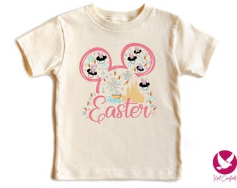 Mickey Ears Happy Easter Day Kids Shirt, Kids Easter Gift, Disney Happy Easter Bunny Toddler T-shirt, Disney Easter Vibes Kids Sweatshirt