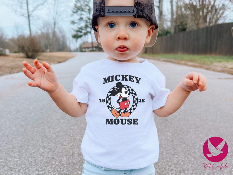 Vintage Disney Mickey Mouse Shirt, Disneyland Mickey Gift For Kids, Retro Mickey Mouse Toddler Tee, Classic Mickey Mouse 1928 Bodysuit, Disney Family Shirt, Disney Trip T-Shirt, Magic Kingdom Baby Onesie®, Disneyworld Classical Mickey Mouse Bodysuit