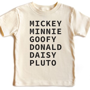 Mickey And Friends Kids Shirt, Unique Disney Gifts For Kids, Toddler Disney T-Shirt, Disney Family Matching Tee, Disney Characters Onesie®