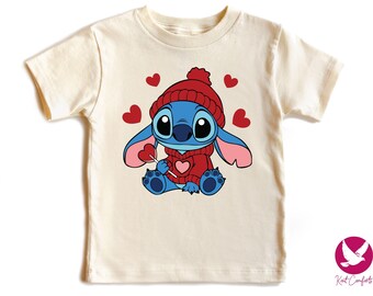 Stitch Kids Valentine Shirt, Valentine Gift For Kids, Stitch Love Candy Toddler Tee, Disney Stitch Love T-shirt, Stitch Valentines Day Shirt