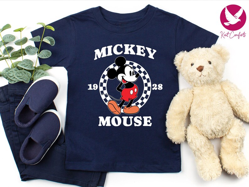 Vintage Disney Mickey Mouse Shirt, Disneyland Mickey Gift For Kids, Retro Mickey Mouse Toddler Tee, Classic Mickey Mouse 1928 Bodysuit, Disney Family Shirt, Disney Trip T-Shirt, Magic Kingdom Baby Onesie®, Disneyworld Classical Mickey Mouse Bodysuit
