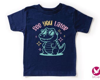 See You Later Alligator Kids Shirt, End of Year Gift, Funny Last Day of School T-shirt, End of Year Shirt, Last Day of School Teacher Shirt
