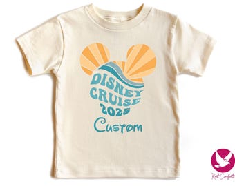 Custom Disney Cruise 2026 Kids Shirt, Kids Disney Trip Gift, Personalized Disney Trip Shirt, Disney Vacation Shirt, Mickey Ears Toddler Tee