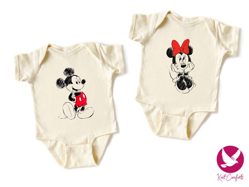 Vintage Mickey and Minnie Mouse Kids Shirt, Classic Mickey and Minnie Toddler Tee, Retro Disney Trip Shirt, Disney Family Vacation Shirt