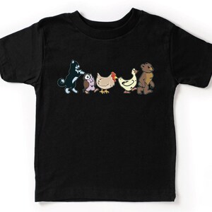 Little Bear Toddler Shirt, Vintage Animal Friends Gift, 90's Cartoons T-Shirt, Animal Friends Kids Tee, Cute Animals TV Series Bodysuits, Animated TV Show Tee, Retro Animal Friends T-Shirt, Nostalgic 90's Kids Shirts, Boho Natural Baby Bodysuits