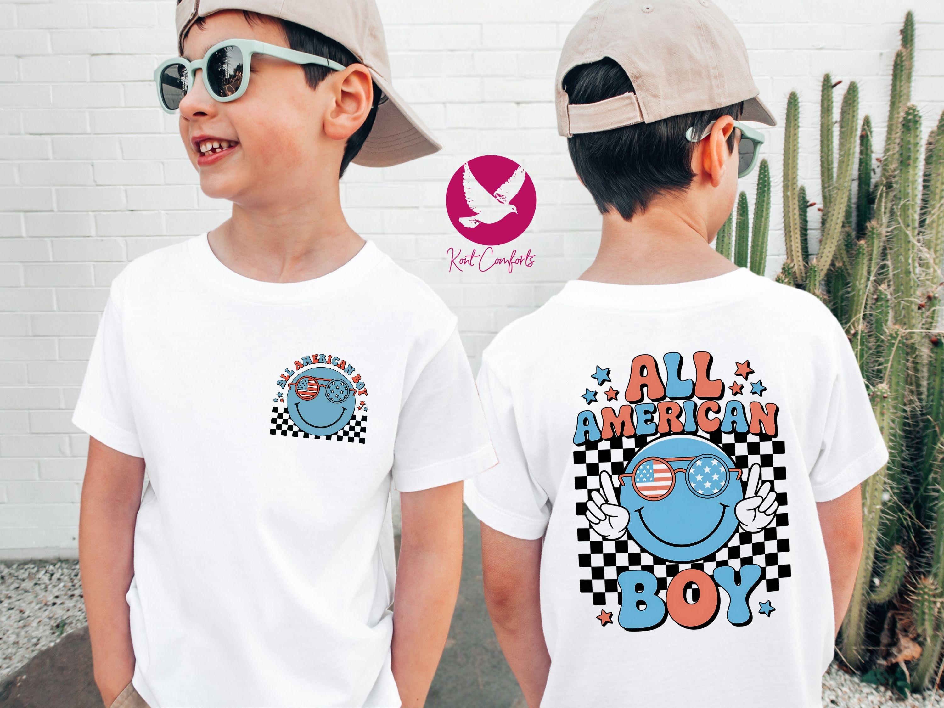 Yimoya Retro Party In The USA T-Shirt - 4th Of July Patriotic Tee For Women, Independence Day Shirt