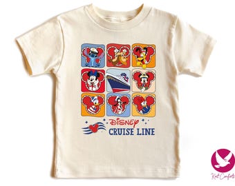 Disney Cruise Line Toddler Shirt, Disney Family Vacation Gifts, Mickey Friends Disney Trip Kids Tee, Vintage Disney Vacation Sweatshirt