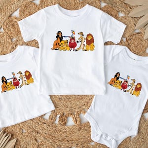 The Lion King and Friends Kids Shirt, Disney Simba Lion King Kids Gift, Disneyland Animal Kingdom Tee, Disney Safari Sweater, Safari T-shirt