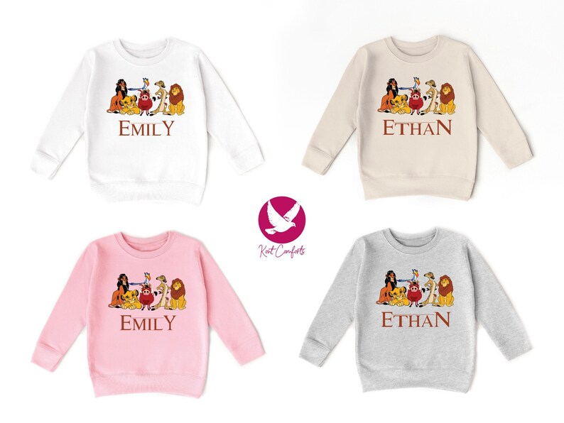 The Lion King and Friends Kids Shirt, Disney Simba Lion King Kids Gift, Disneyland Animal Kingdom Tee, Disney Safari Sweater, Safari T-shirt