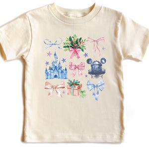 Retro Disney Coquette Shirt, Coquette Bow Gifts For Girls, Girls Disneyland Trip Tee, Girly Disney Castle Tee, Cute Onesies® For Baby Girls
