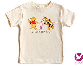 Winnie The Pooh And Friends Kids Shirt, Winnie The Pooh Kids Gift, Pooh And Friends Toddler Tee, Disney Family T-Shirt, Pooh Bear Onesie®
