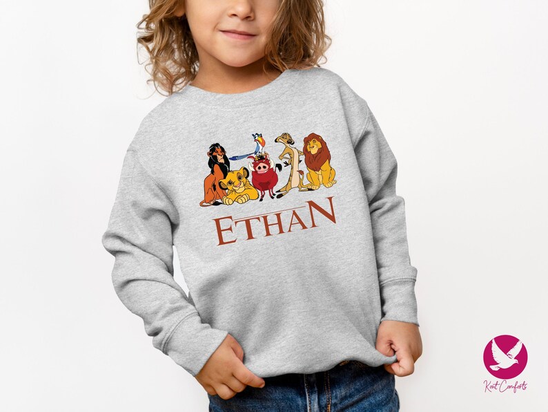 The Lion King and Friends Kids Shirt, Disney Simba Lion King Kids Gift, Disneyland Animal Kingdom Tee, Disney Safari Sweater, Safari T-shirt
