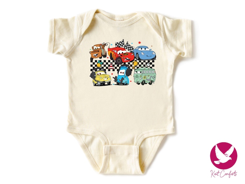 Checkered Disney Cars Toddlers Shirt, Lightning McQueen Gifts For Kids, McQueen and Friends T-Shirt, Tow Mater Tee, Cars Movie Baby Outfit, Disneyland Cars Movie Shirt, Lightning Mcqueen Shirt, Disney Pixar Cars Shirt, Funny Cars Land Shirt