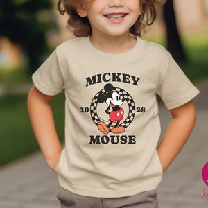 Vintage Disney Mickey Mouse Shirt, Disneyland Mickey Gift For Kids, Retro Mickey Mouse Toddler Tee, Classic Mickey Mouse 1928 Bodysuit, Disney Family Shirt, Disney Trip T-Shirt, Magic Kingdom Baby Onesie®, Disneyworld Classical Mickey Mouse Bodysuit