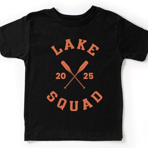 Custom Lake Squad Kids Shirt, Camper Gift, Personalized Lake Squad Toddler Tee, Lake Shirt For Kids, Summer Vacation Tee, Lake Life T-shirt