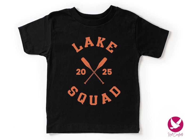 Custom Lake Squad Kids Shirt, Camper Gift, Personalized Lake Squad Toddler Tee, Lake Shirt For Kids, Summer Vacation Tee, Lake Life T-shirt