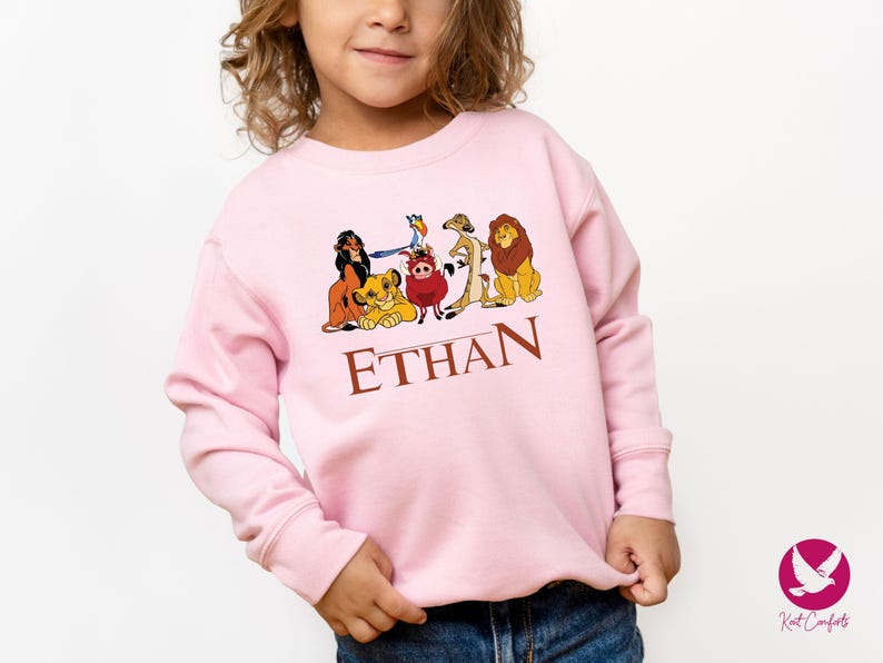 The Lion King and Friends Kids Shirt, Disney Simba Lion King Kids Gift, Disneyland Animal Kingdom Tee, Disney Safari Sweater, Safari T-shirt