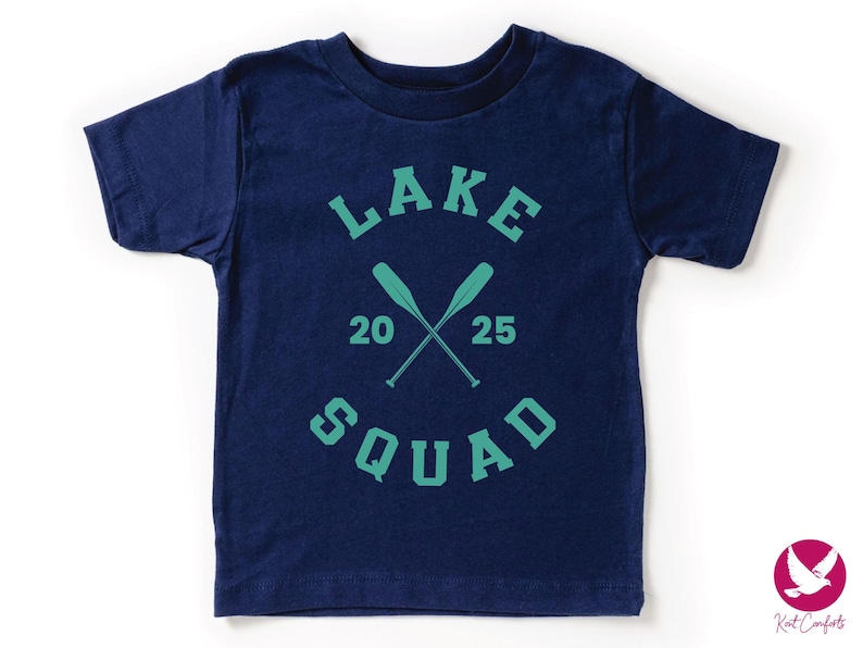 Custom Lake Squad Kids Shirt, Camper Gift, Personalized Lake Squad Toddler Tee, Lake Shirt For Kids, Summer Vacation Tee, Lake Life T-shirt