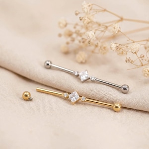 ASTM F136 Titanium Internally Threaded Industrial Barbell