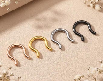 ASTM F136 Titanium Basic Septum Retainer