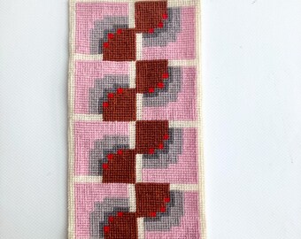 Needlepoint Picture - Art Deco Fans