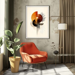 Abstract Art - Modern Wall Art - Contemporary Print - Minimalist Design - Digital Download