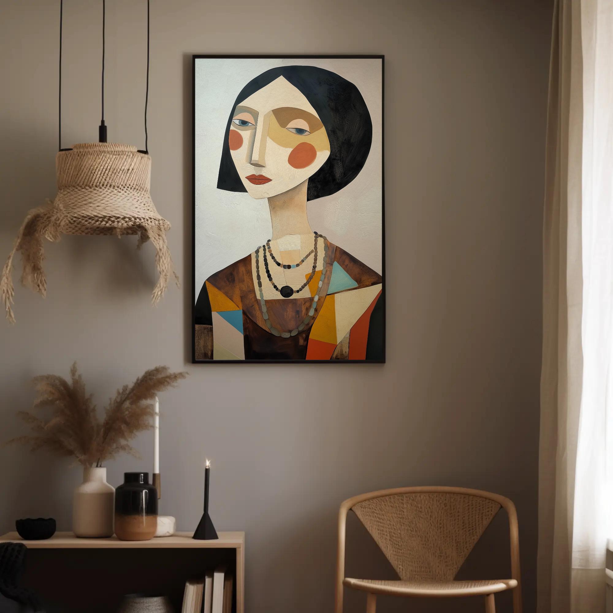 Modern Printable Wall Art Digital Download Abstract Woman Portrait Art ...