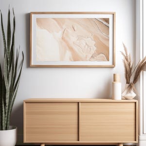 Coastal Wall Art Print Neutral Earth Tone Beach Print Coastal Landscape Aesthetic Instant Download Digital Art Printable