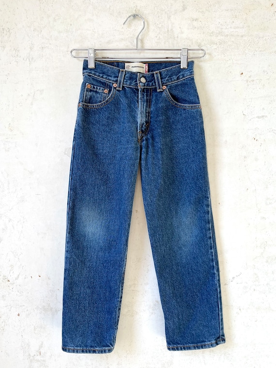 Vintage 80’s 90’s Levi’s Kids 550 Red Tab Jeans 2… - image 2