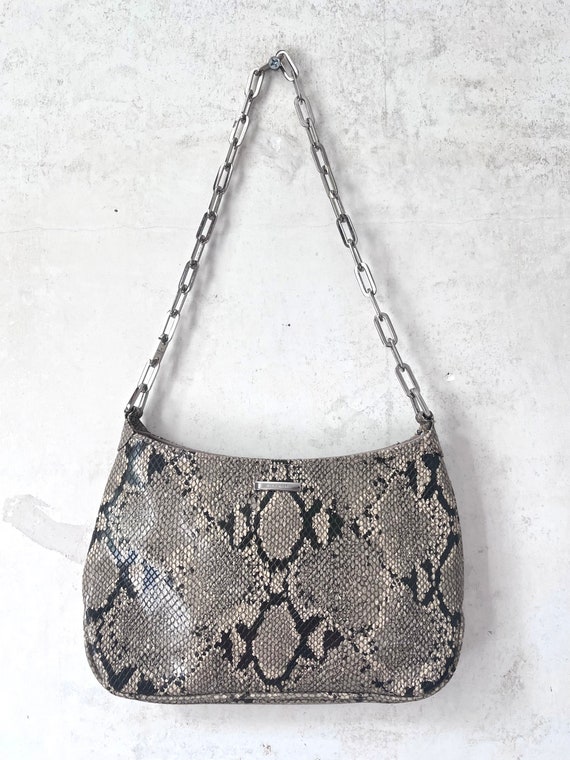 Snakeskin mini purse hotsell