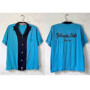 Bowling Shirt Rayon - Etsy