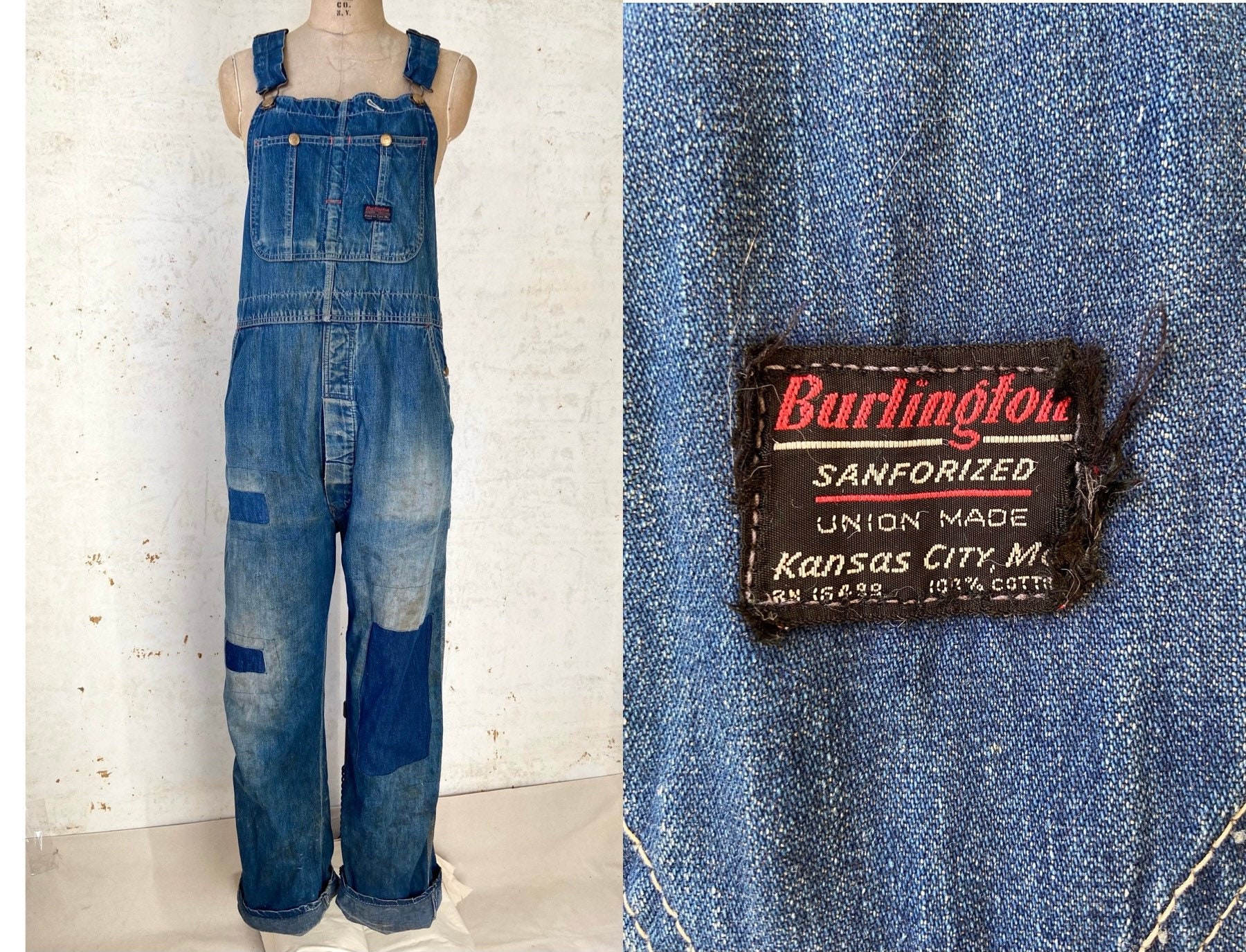 パンツ 60's Burlington / Denim Overall 60's Burlington / Denim Overall