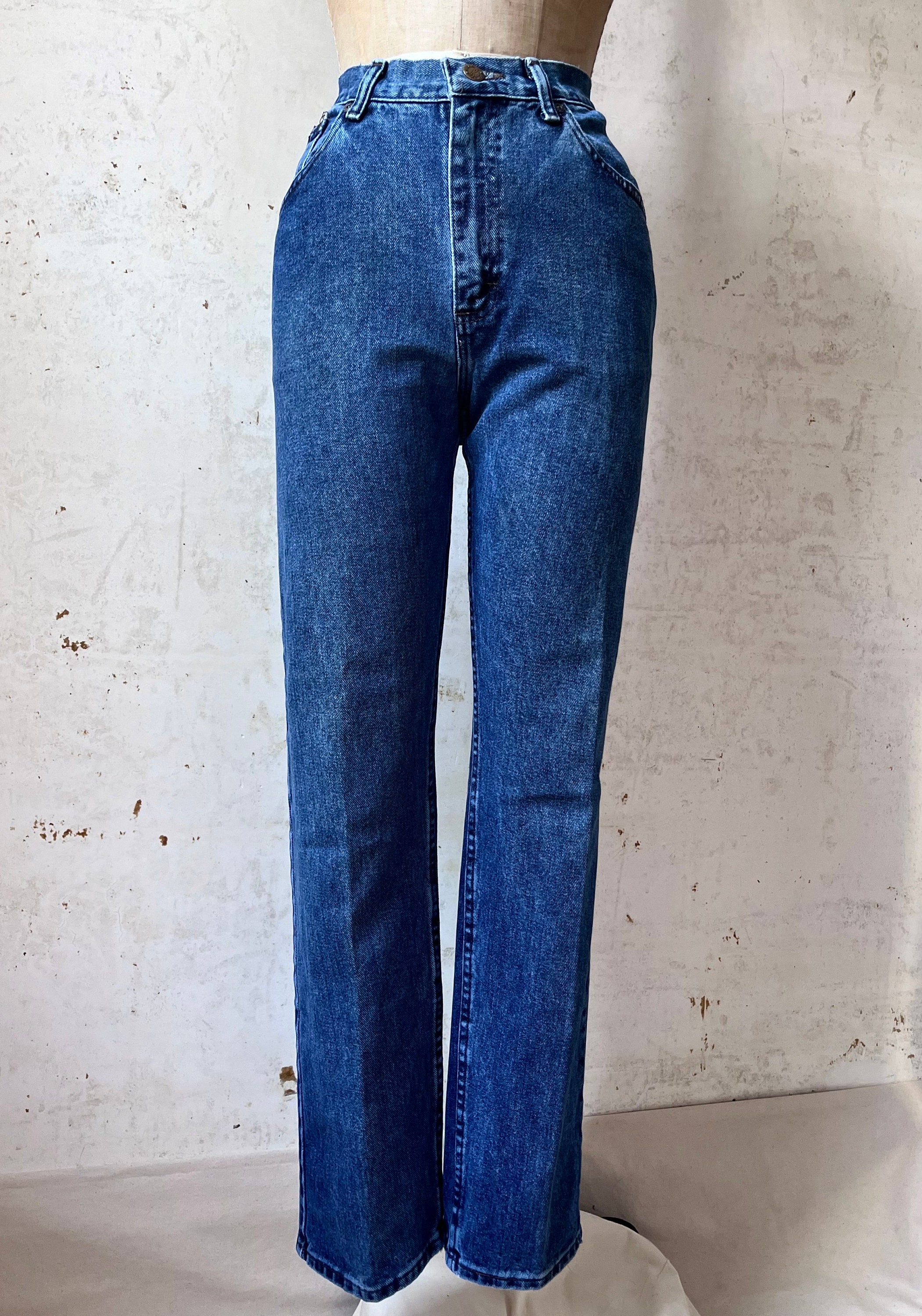 Vintage 80's 90's Lee Riders Denim Straight Leg Mom Jeans