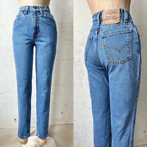 Vintage 90’s Levis 912 Orange Tab Slim Straight Light Wash Denim Jeans sz 23” Waist, 28” Inseam Xs 3 Short