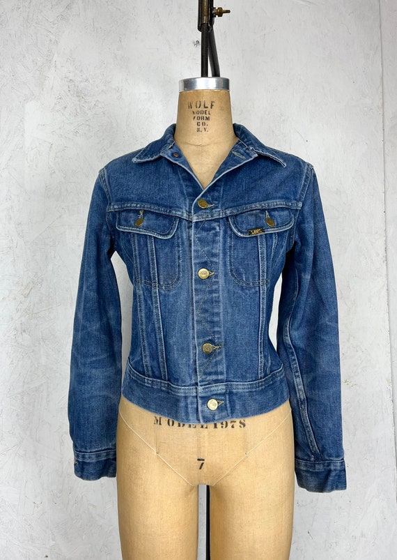 Vintage 70’s 80’s Lee Riders Denim Trucker Jacket… - image 2