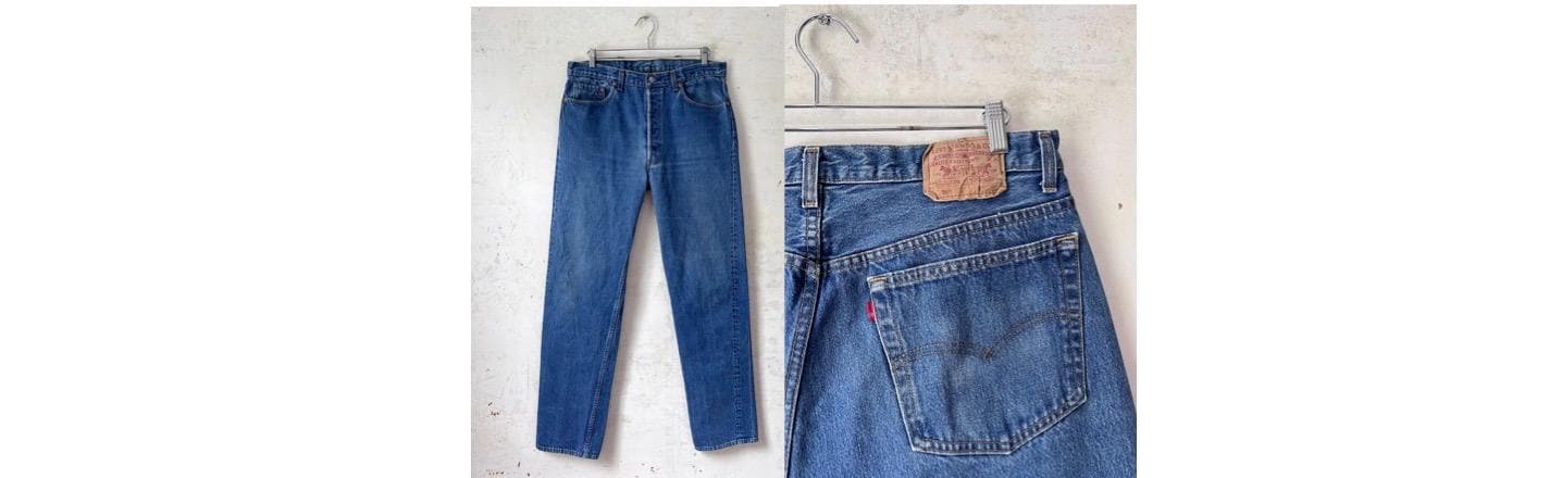 80s Levi’s 501 Vintage Levi's Vintage Levis 501 80's Rindem # 6 faded dirty